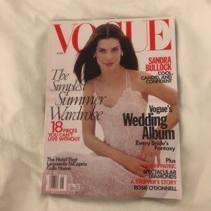 Vogue Magazine June 1998 Sandra Bullock